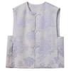 Sancai New Chinese Style Jacquard Sleeveless Vest