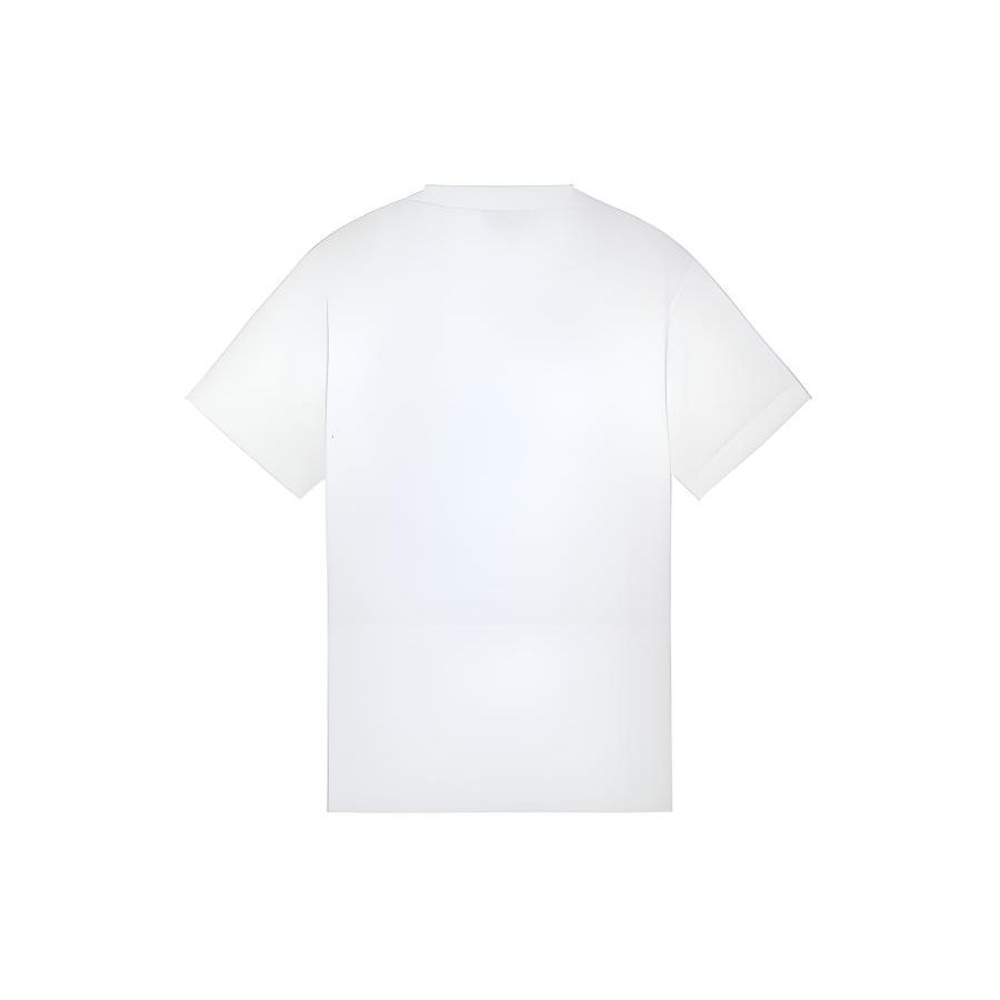 STONE ISLAND T-shirt da uomo a maniche corte con scollo rotondo tinta unita Top Bianco 80152NS84-V0001