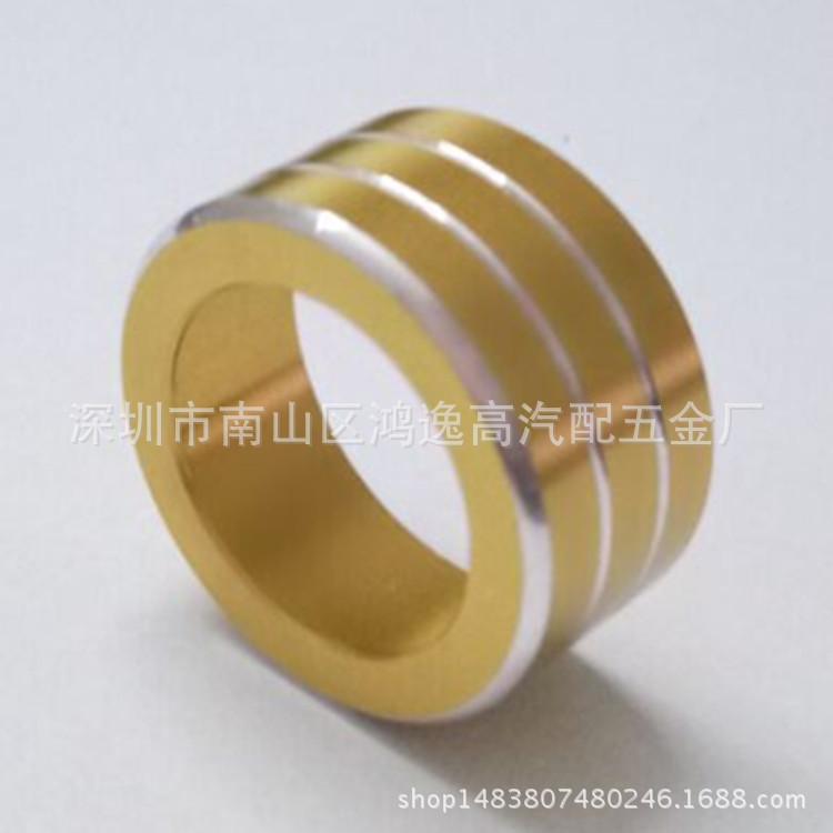 New Jetta Rearview Mirror Decor: Aluminum Alloy Upgrade Ring