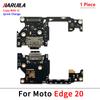 For Moto Edge 20 Lite Pro Edge 30 Fusion Neo USB Charging Port Charger Dock Connector Board Flex Cable With Mic Microphone