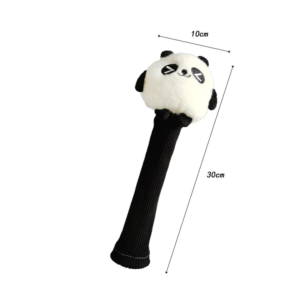 Badminton Raketi Sapı Kılıfı, Peluş Dolgulu Bebek, Kaymaz Örgü Dekor