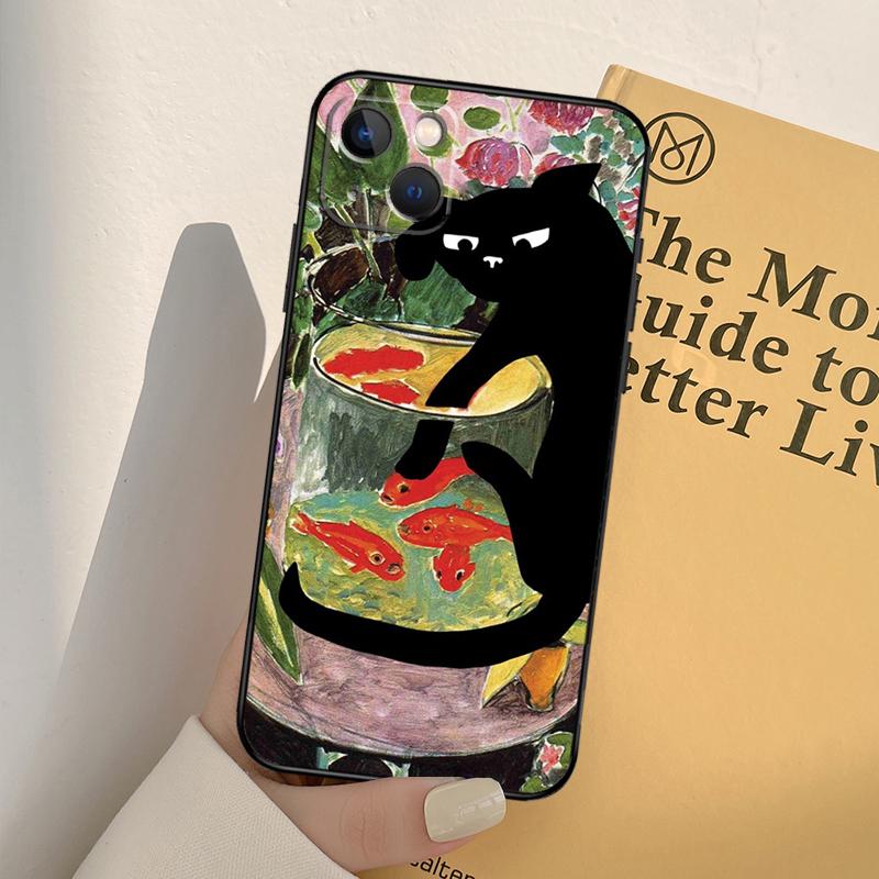 Custodia per Telefono con Pittura Artistica di Henri Matisse per iPhone 17 16 15 14 13 12 11 Pro Max mini XR 16e 15 16 Plus 17 Air Copertura Completa