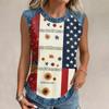 Camiseta informal de manga larga para mujer con cuello redondo y estampado