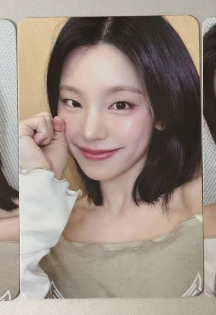 

[USED] itzy Air Yeji Taiwan will music autograph session bonus trading card B