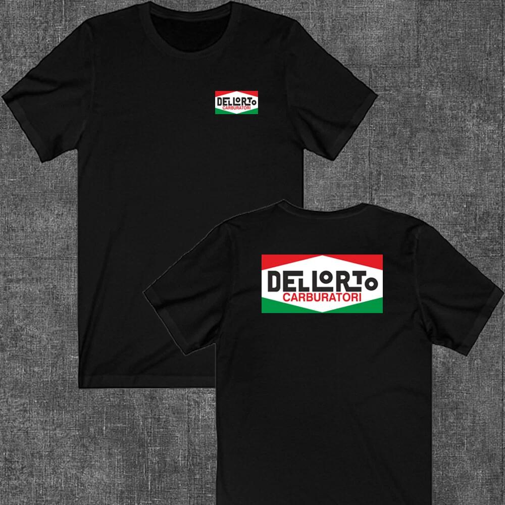 Men s and Women s T-shirts Dellorto Carburatori Racing Car Motorcycle XXXL