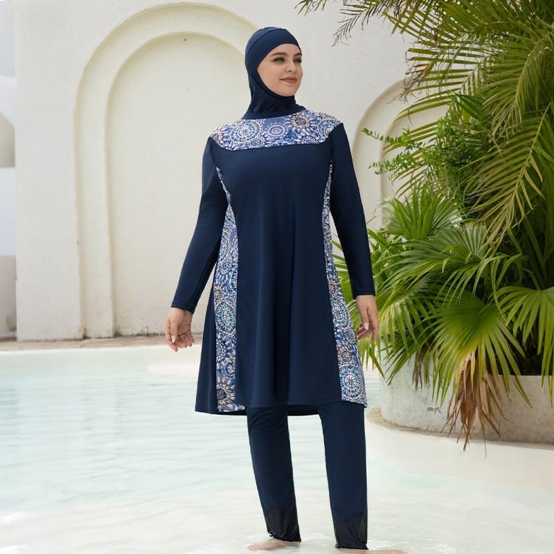 2026 Damen High-Waist Tankini Set mit Badehose Bescheidene Bademode Schwimmen Wasseraktivitäten