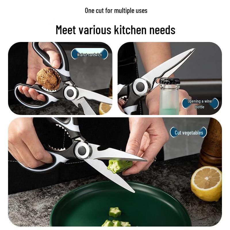 NuFeng Multifunctional Stainless Steel Kitchen Shears