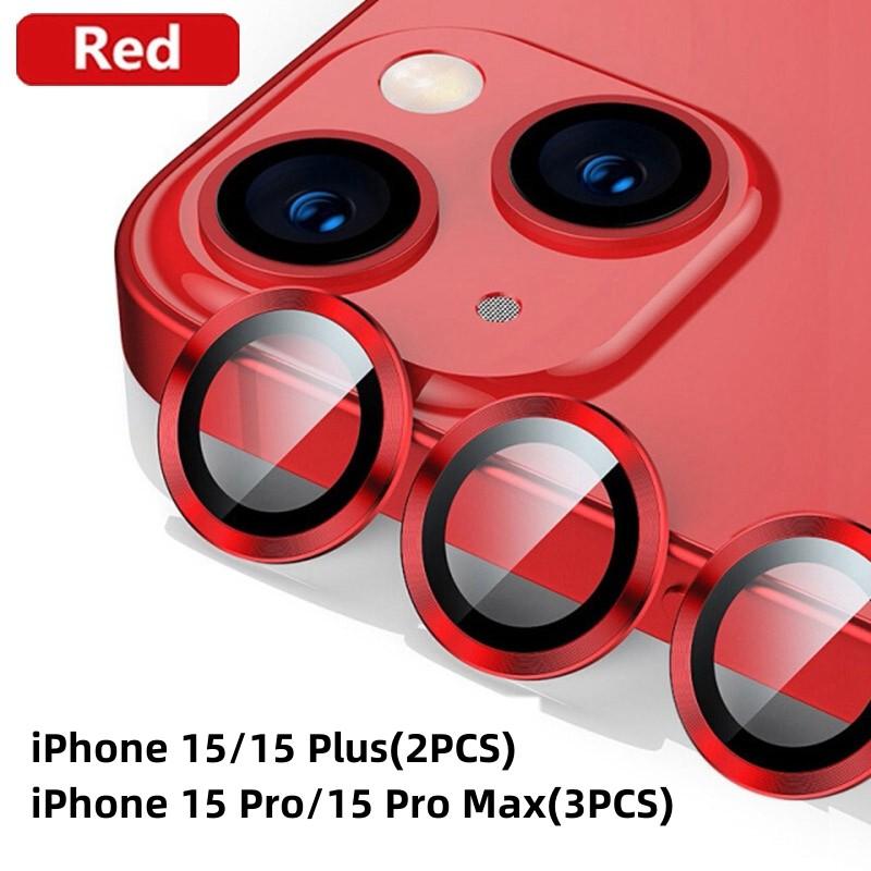 Metal Camera Lens Protector Glass For iPhone 15 13 14 Pro Max Camera Protector Film On iPhone 14 Plus 15 Pro 15 Pro Max Lens Cover