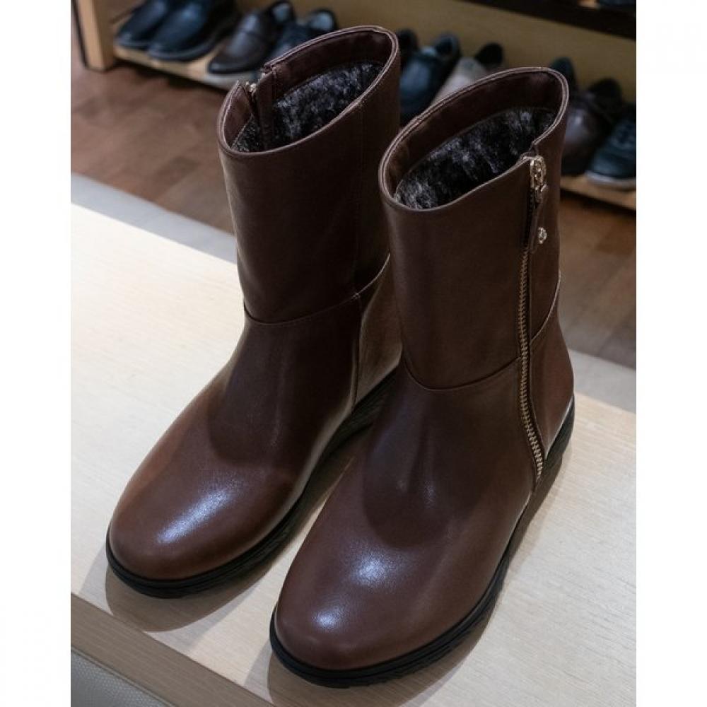 Vainer Women S Brown Fur bootS 041a 250