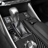 Real Soft Carbon Fiber Sticker For Lexus IS250 300 350 200T 2013-2018  Center Console Panel Cover Interior Trim  Accessories