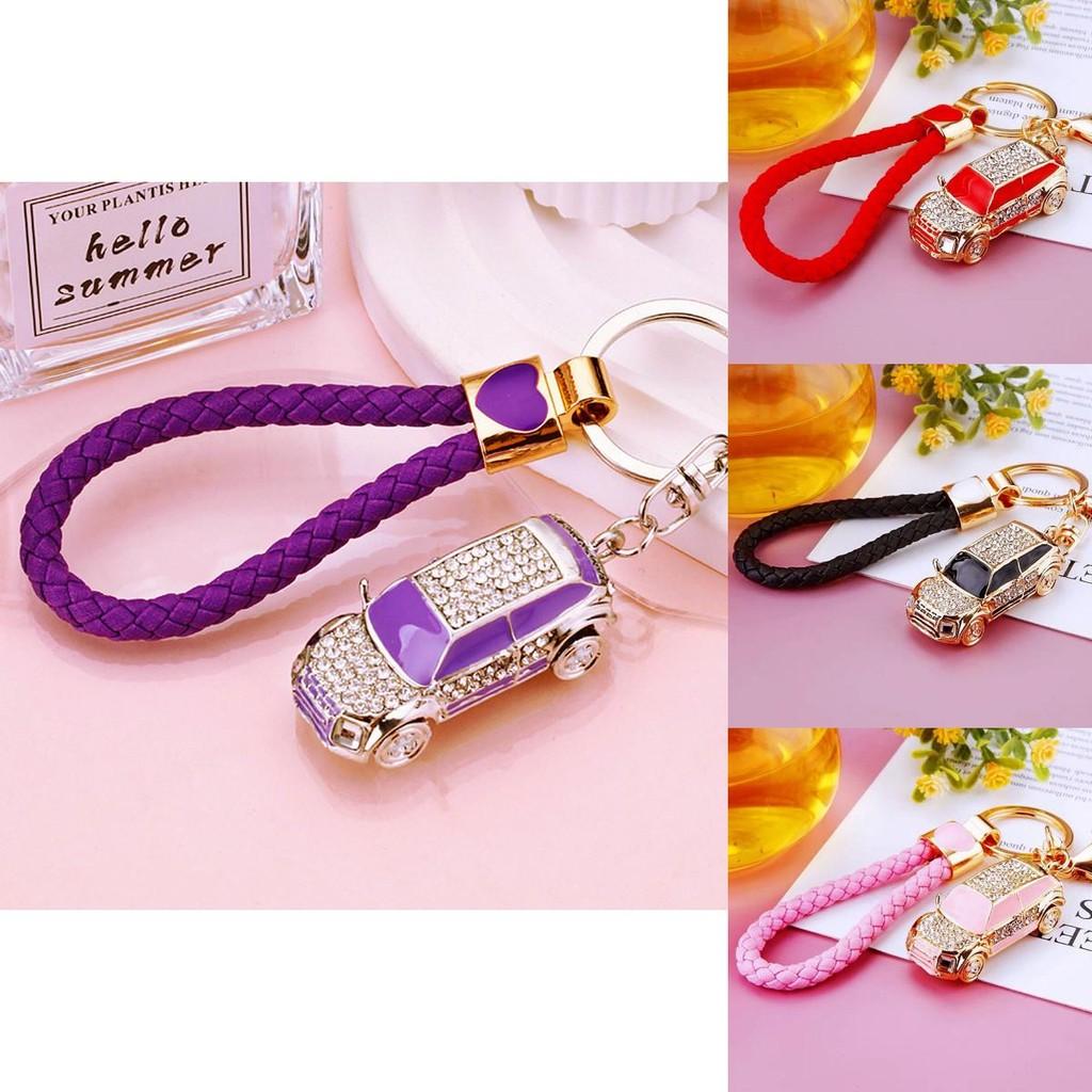 Elegant Rhinestone Land Rover Car Keychain For Women Stylish Creative Gift Perfect For Celebrations And Special Occasions