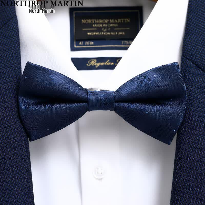 Norse.Martin Men s Premium Silk Bow Tie 11.5 x 6 cm