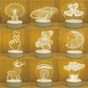 Creative 3D Cartoon Table Lamp – Children's Day Gift, USB Bedside Night Light