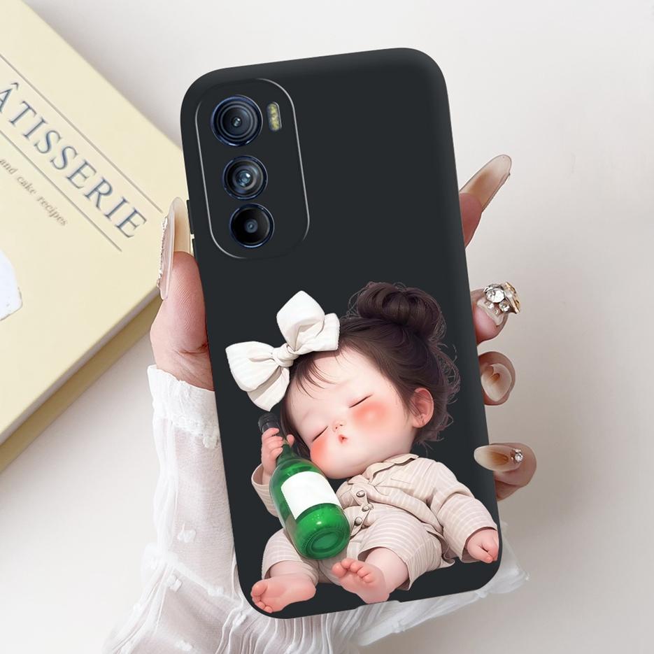 For Motorola Edge 30 5G Case XT2203-1 Luxury Candy Painted Cover Shockproof Phone Case For Motorola Edge 30 Pro Edge30 4G Bumper