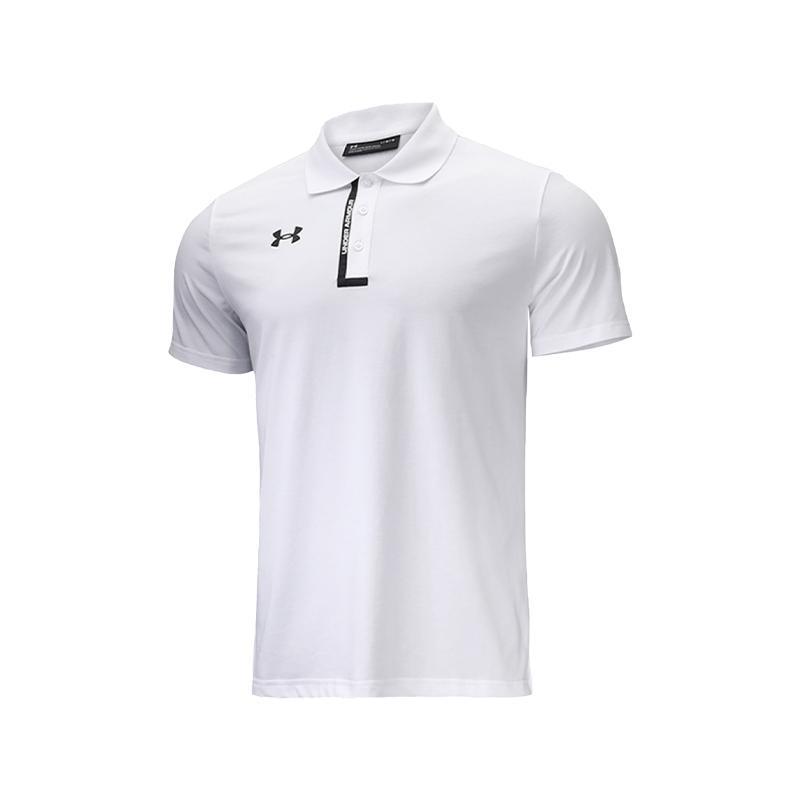

Under Armour Футболка-поло с принтом логотипа, трикотажная спортивная, мужская, белая 22500513-100 XXXXXL
