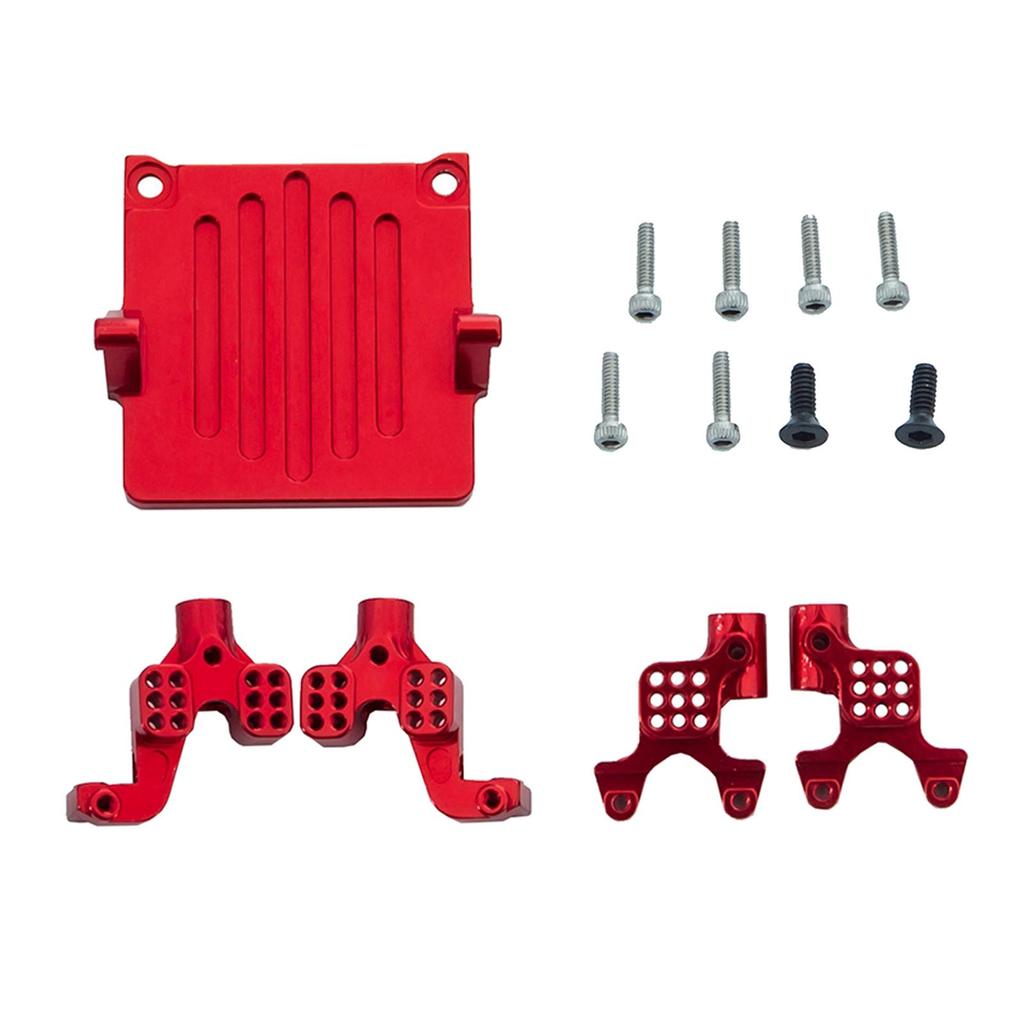 Metal Front Adjustable Shock Damper Towers Mount Upgrade Parts /24 RC Crawler Axial SCX0081 Accessories