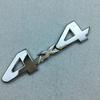 4WD 4x4 Metal Car Logo Sticker for Jeep Liberty, Compass, Wrangler