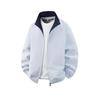 Men's Trendy Versatile Hooded Jacket - Spring/Autumn 2026, Color Block, Korean Style Casual Top