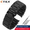 Silicone +Stainless Steel Strap for Armani AR5906 AR5905 AR5890 AR5889 5858 5920 Man 23mm Woman 20mm Rubber Watchband Bracelet