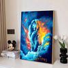 Disney 5D DIY Diamond Painting Lion King Mufasa Soul Illustration Embroidered Mosaic Cross Stitch Home Decor Gift Crafts