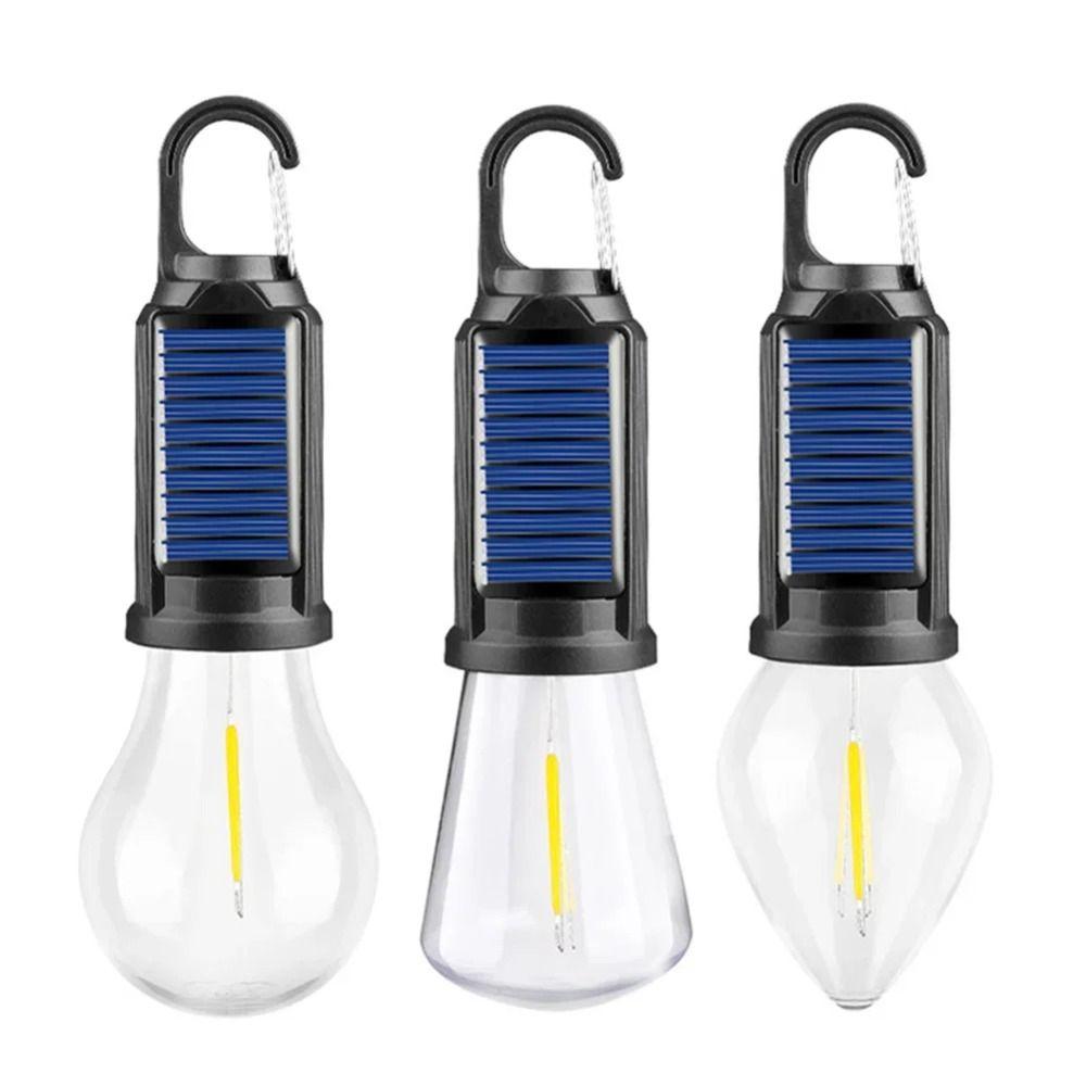 Rechargeable Solar Powered LED Lamp 4 Modes Camping Lamp Durable LED Lighting Lantern  Fishing