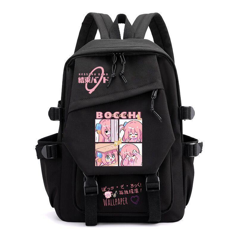 Lonely Rock Bocci Sauce Goto Solo Anime Cartoon School Bag Female Junior High School Elementary School Student Large Capacity Backpack