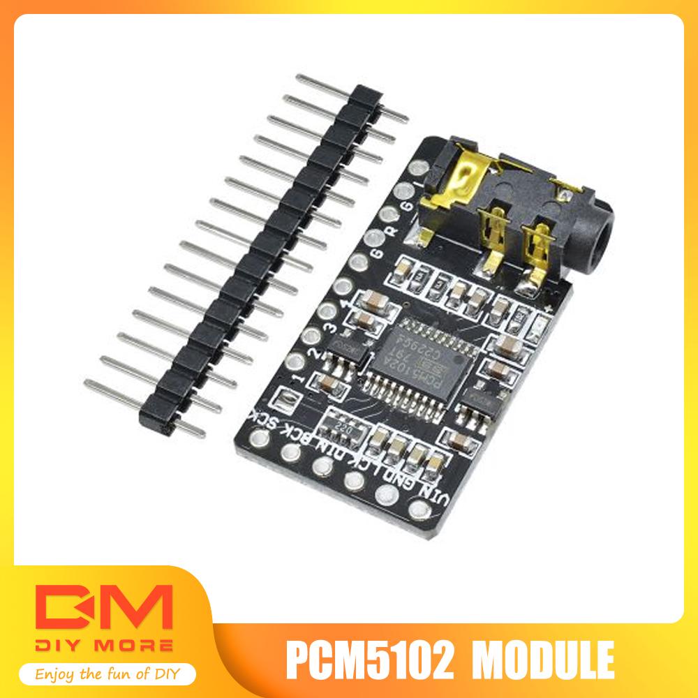 Interface I2s Pcm5102a Dac Decoder Gy-pcm5102 I2s Player Module Compatible Raspberry Pi Phat Compatiblemat Board Digital Pcm5102 Audio Board-E - Foto 13
