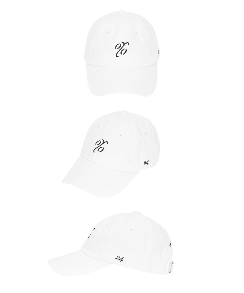 Onyueooun Symbol Logo Ball Cap ( White Black)