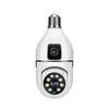 WiFi Dual-Lens HD 2MP Day/Night Full Color 360° Panoramic Home Surveillance Camera.