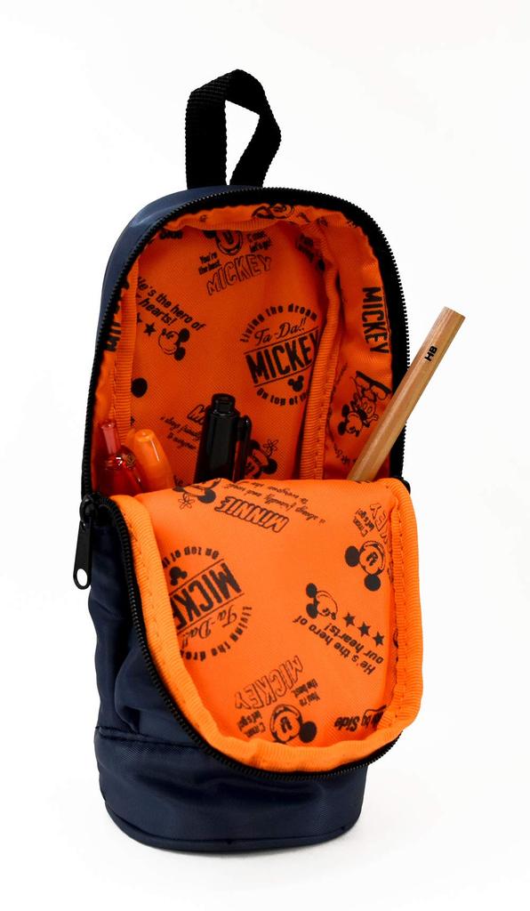 Delfino Disney Vertical Pencil Case Mickey Minnie & DZ-80028