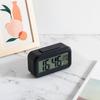 Temperature Version Smart Clock Silent Clock Electronic Clock, Multi-function LCD Light-sensitive Alarm Clock Sleepy Student Clock