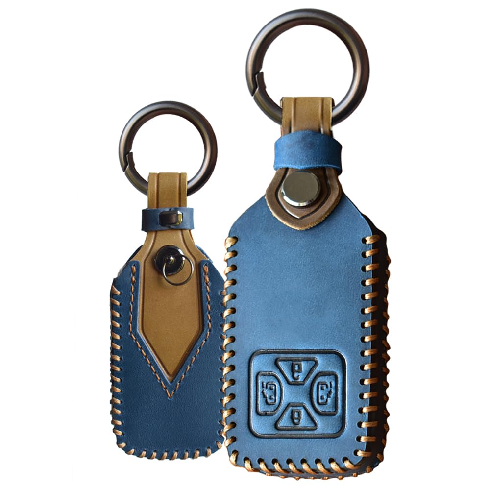 [TECART] Toyota Exclusive Key Case Key Holder Key Cover Smart синий