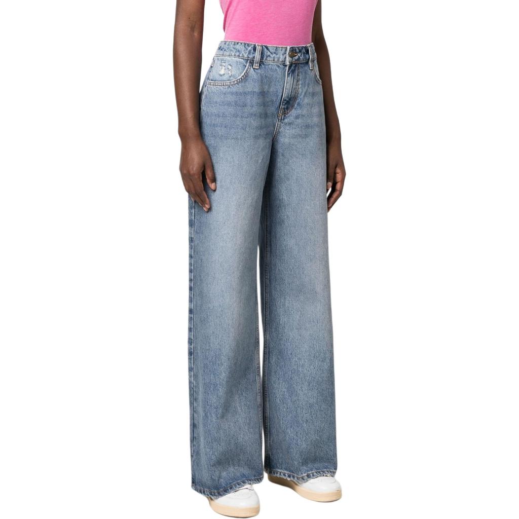 Balenciaga Logo Patch Baggy Jeans 773763THW254245