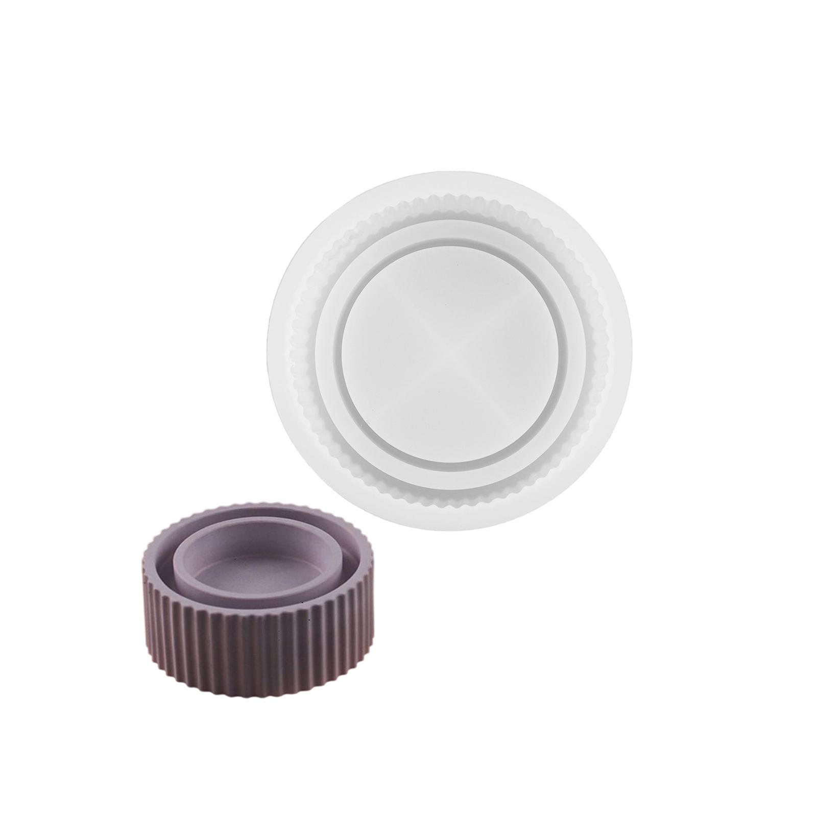 

Многоразовая силиконовая форма для чайных свечей, цементные формы, форма для смолы, стаканчики для свечей, форма для декоративных подносов для изготовления проектов S