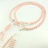 WONDERFUL LOTUS Myorenka Myorenka Soka Gakkai Prayer Beads SGI Prayer Beads for Women and PC Pink Pearl with Acrylic Crystal Temari Tassel Children,