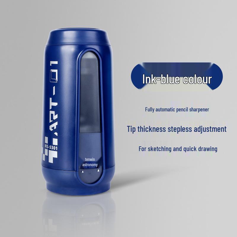 

Tenwin MS5301 Adjustable Electric Pencil Sharpener for Charcoal and Sketching Pencils чернил синий