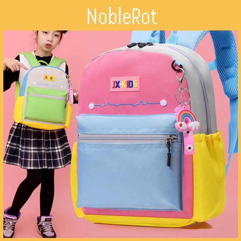 Adorable Lightweight Nylon Preschool Backpack Ergonomic Design For Boys And Girls