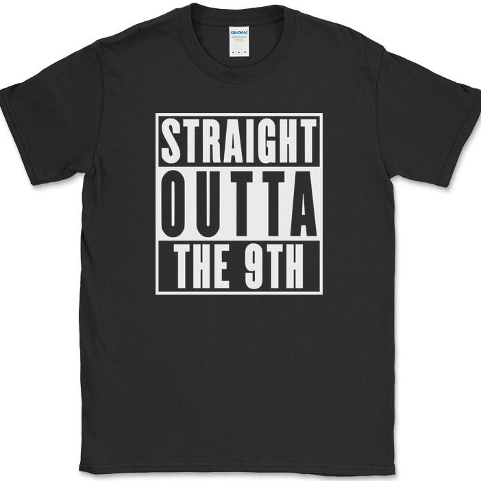 

Straight Outta The 9TH Reconnaissance Wing AF T-Shirt Funny Air Force Tee 3XL