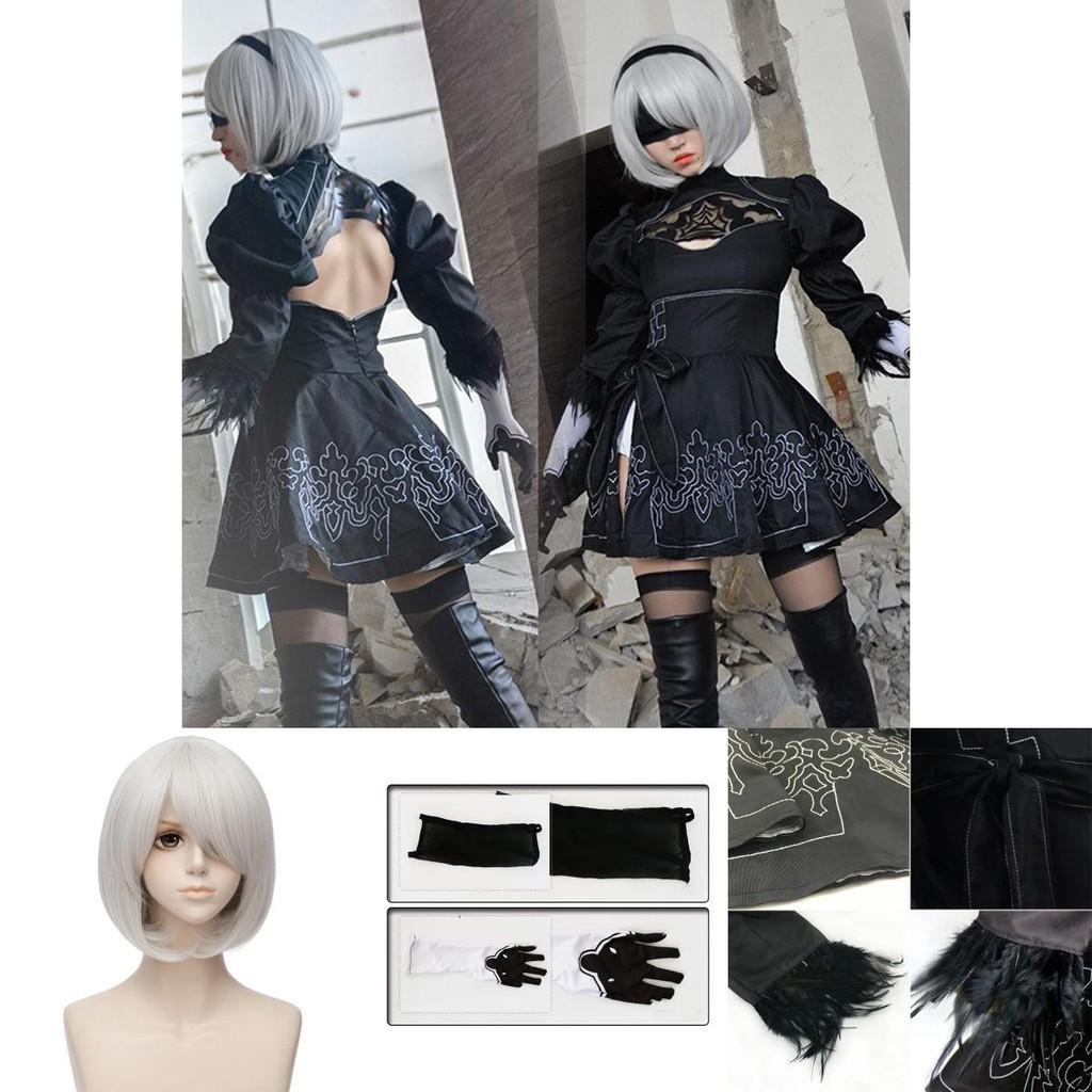 Premium Quality Nier Automata 2b Yorha No.2 Cosplay Outfit For Ultimate Fans