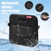 Heavy-Duty Waterproof Car Storage Box 55L Foldable Trunk Organizer with Dividers for SUV Van Durable Oxford Fabric Extra Pocket