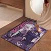 Twin Catgirls Black Lingerie Printed Rug Thick Nonslip Carpet For Gaming Room Study Living Room Home Party Decor Christmas Gift