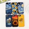 Soft Cover for Xiaomi Redmi 15 15C A3 A4 A5 9A 9C NFC Note 9 8 9T 8T Pro Casing Phone Case Sunflower Starry Night Van Gogh