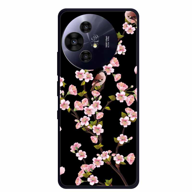 Coque For TCL 50 Pro NxtPaper 5G Case Shockproof Black Silicone Soft TPU Back Cover For TCL 50 Pro NxtPaper Phone Case Cartoon