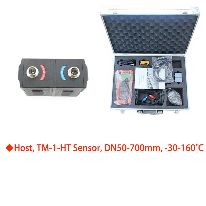 Handheld Ultrasonic Flow Meter TUF-2000H Portable Clamp-on Ultrasonic Water Flowmeter IP68 Digital Liquid Pipeline Sensor