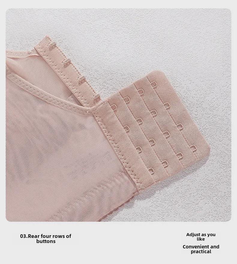 Ultra tenký bandeau podprsenka s plnými košíčky pro všechny velikosti - Podpora proti ochabování pro jaro a léto