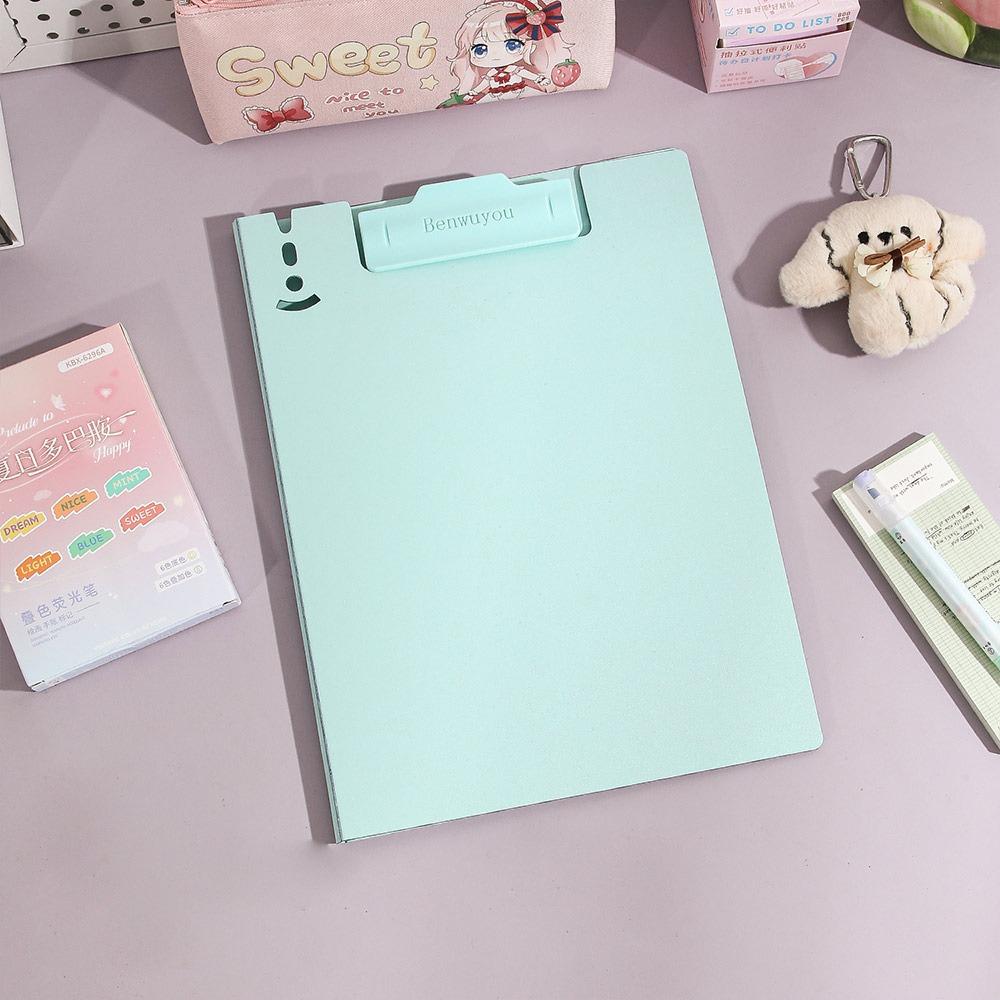 

Vertical Clipboard 2-in-1 Writing Pad New Document Holder Students зелений