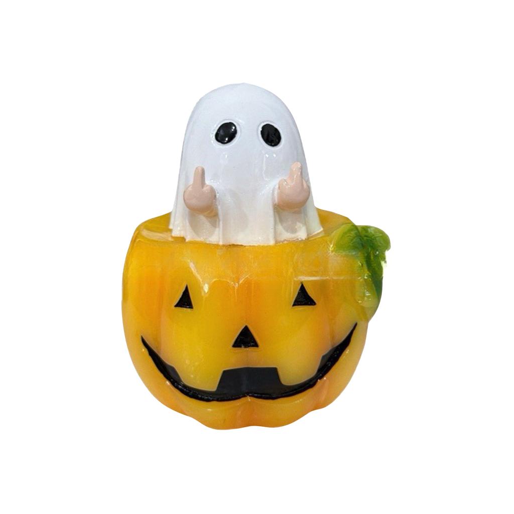 Halloween Ghosts Pumpkin Resin Desktop Ornaments