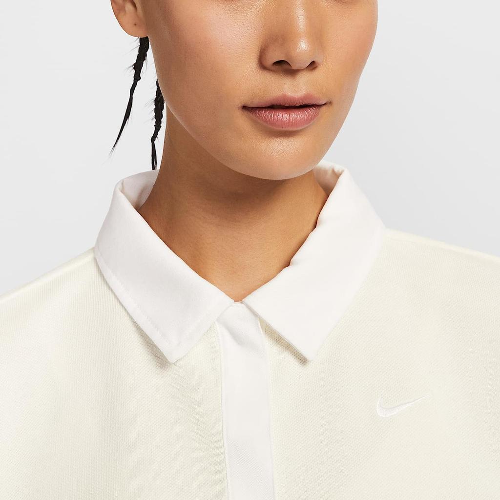 Nike Sportbekleidung Lockerer Schnitt Polo-Stil Vielseitiges Kurzarm-T-Shirt Damen T-Shirts IB2154133