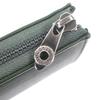 Excellent HUNTING WORLD Purse Stream Onbra L-Zip LongWallet Green Leather 270STO Used