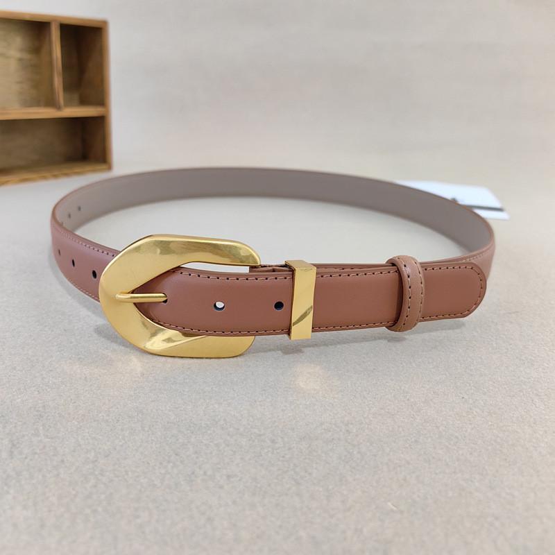 

Leather Belt With Alloy Buckle For Fashionable Casual Wear хакі